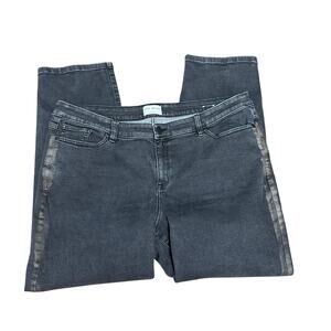 Lane Bryant Black Jeans‎ Womens 22 Flex Magic Waist Signature Mid Rise Skinny